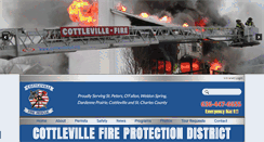 Desktop Screenshot of cottlevillefpd.org